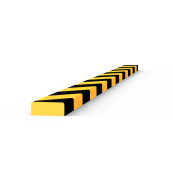 Warning and protection profiles | yellow / black | 1000 mm | Type D